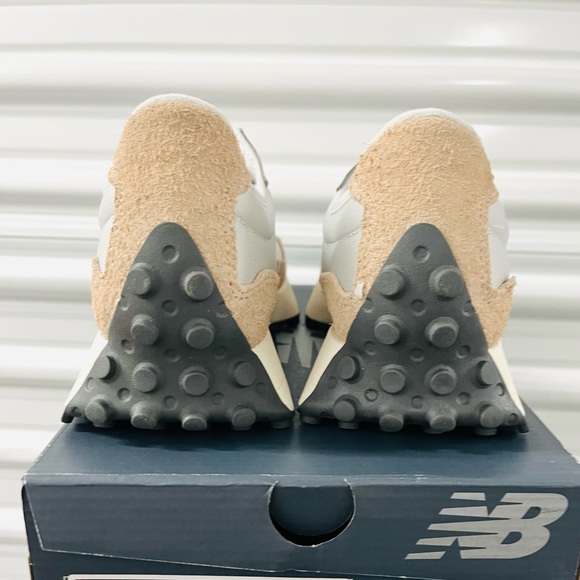 NEW BALANCE 327 Casual Women's Sneakers Shoes White Birch Summer Fog various sz - Picture 5 of 10